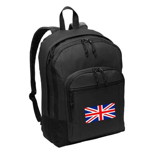 Broad Bay UK Flag Backpack CLASSIC STYLE United Kingdom Backpack Laptop