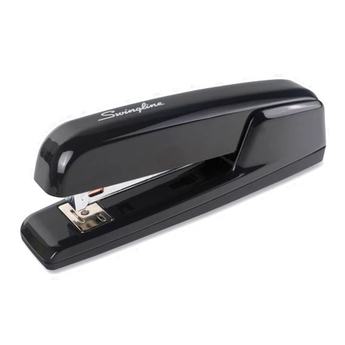 Swingline Staplers, 747 Iconic Desk Staplers, Antimicrobial, 25 Sheet Paper Capacity, Heavy Duty Staplers for Office Desktop or Home Office Supplies, Black, 2 Pack (74741) (S7074741AZ)