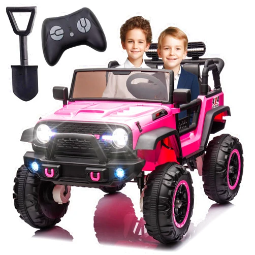 BCARORUR 24V Kids Ride On Car Truck with Remote Control & 20