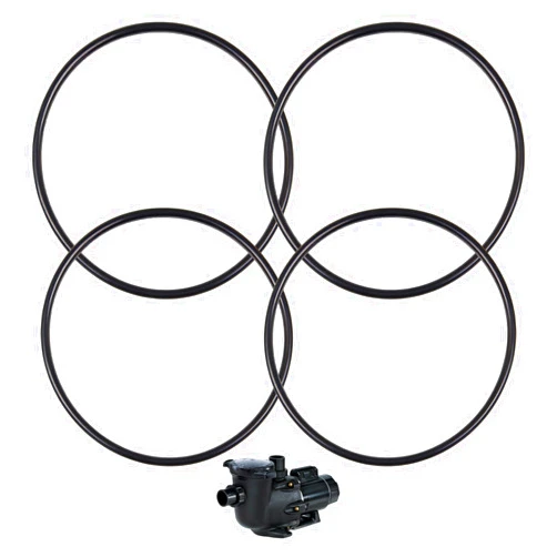 Koatukys SPX1500P Lid Strainer Cover O-Ring Replacement for Hayward Power-Flo, Turbo-Flo, 1500, 1700 and LX Series Pool & Spa Pumps (4/Pack)