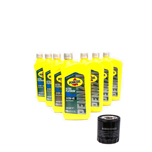 Mopar DODGE RAM 2500-5500 6.4L Full Synthetic Pennzoil Motor Oil & Filter OEM MOPAR