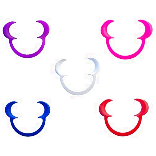 OS SmileWorld Teeth Whitening Cheek Retractor,KIT 4 Pcs- 4 Neon Colors, Sterilizeable- Reusable- Autoclavable, Mouth Opener, Dental Lip Cheek Retractor-USA