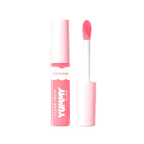 COVERGIRL Clean Fresh Yummy Gloss – Lip Gloss, Sheer, Natural Scents, Vegan Formula - Havana Good Time