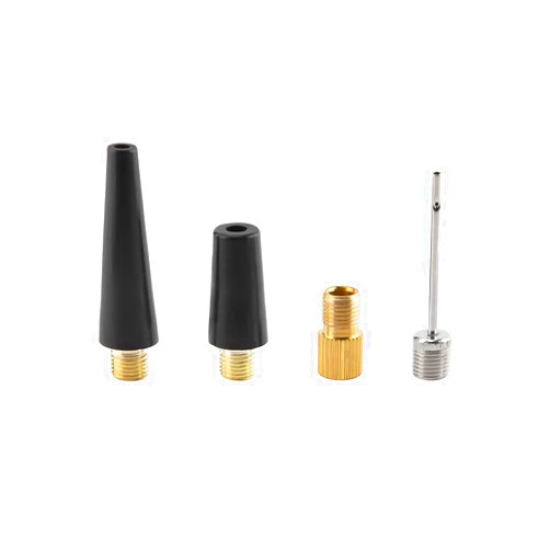 CNHIDEE Needle Inflating Ball Tire Pump Adapter Kit Replacement for Portable Tire Inflator Air Comressor Air Nozzle Pump Adapter Kit for Inflatables, Sport Balls, Bicycles,Bike and inflator adapter kit,4pcs