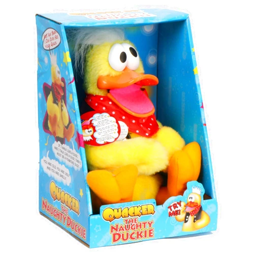 LOFTUS company RUDE AND CRUDE TALKING QUACKER THE NAUGHTY DUCKIE/YELLOW DUCK