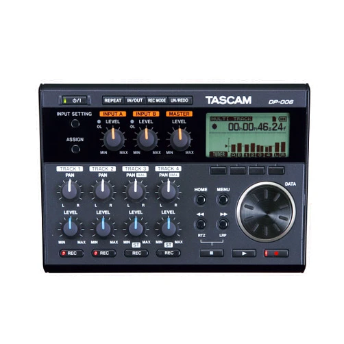 Tascam DP-006 Digital Pocketstudio 6-Track Portable Multi-Track Recorder