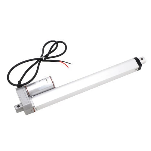 Evhooe 250mm Stroke Electric Actuator Linear Motion Actuator for Lifting System 24VDC 750N White (Actuator Only)