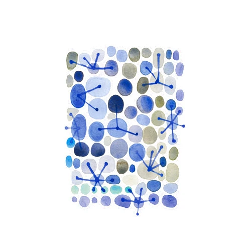 Trademark Fine Art Canvas Wall Art - Louise van Terheijden 'Constellation' Wall Art for Living Room, Bedroom, or Office Décor