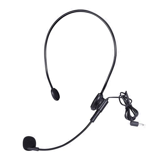 ARTHYLY Headset Microphone, Flexible Wired Boom (Standard 3.5mm Connector Jack),for Voice Amplifier,Teachers, Speakers, Coaches, Presentations, Seniors and More