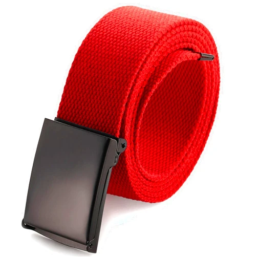 Mile High Life Cut To Fit Canvas Web Belt Size Up to 52