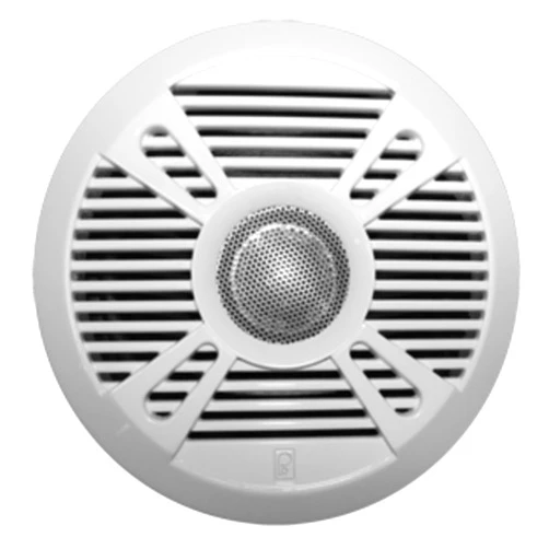 Poly-Planar PolyPlanar MA7050 5 Marine Speaker Pair 2-Way +2 Grills - White & Graphite Consumer Electronics