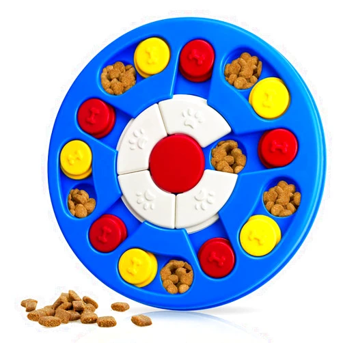 Joansan Dog Puzzle Toy, Interactive Dog Game, Mentally Stimulating Treat Dispenser for Large Dogs, Food Grade Material, Sequential Skills, Portable