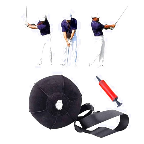 THONGLEI Smart Ball Golf Golf Swing Training Aid Portable Inflatable Tour Striker Smart Ball Posture Correction Beginner Golf Swing Training Assistance