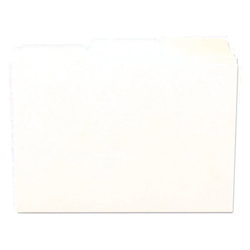 Smead Card Guide, Plain 1/3-Cut Tab (Blank), 6