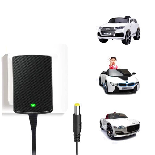 LAZORA 12V Charger for Kids Ride On Car Toys 12 Volt Battery Charger Best Choice Products Wrangler SUV Kid Trax Dynacraft Toy Car 12v Universal Charger Kids electric Battery Power Supplies