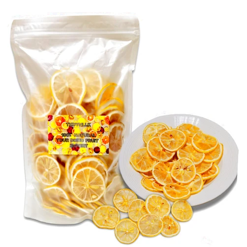 TXDYNLLK Dried Lemon Slices - Perfect for Fruit Tea, Cocktails, and Baking - Sweet Wheels for Garnish, No Added Sugar, Bursting with Zesty Flavor - Premium Quality Lemon Delight 3.53oz(100g)