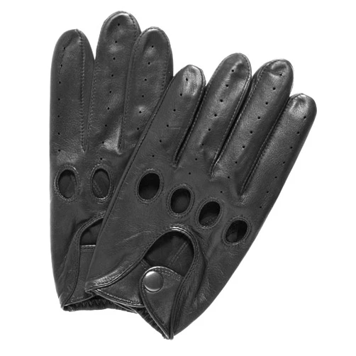 Pratt and Hart Pratt & Hart Silverstone Men’s Leather Driving Gloves (Unlined) Great for Bikers and Motorcycle Enthusiasts (Sheepskin)