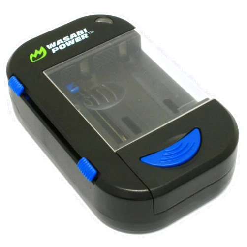 Wasabi Power Universal Camera Battery Charger Compatible with AA, AAA, Canon, Contour, Fujifilm, JVC, Leica, Nikon, Olympus, Panasonic, Pentax, Ricoh, Samsung, Sony and More