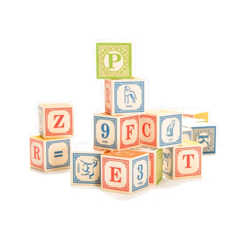 Uncle Goose Classic ABC Blocks - Made in The USA