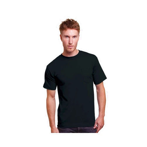 Epsion Bayside Adult 6.1 oz, Cotton Pocket T-Shirt L BLACK