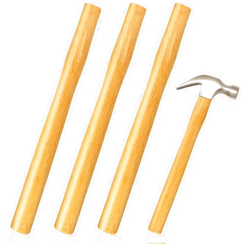 Taiyin 3 Pack Replacement Handles for Sledge Hammers, 12.7 Inch Small Sledge Hammer Handle Replacement Wooden Hammer Handle Replacement Wood Tool Handle for Round Head Hammer Octagonal Hammer