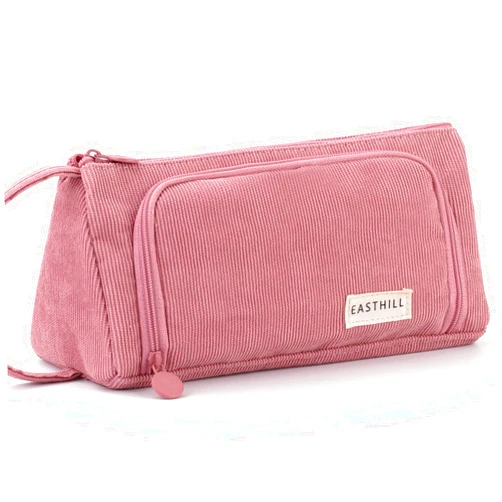 EASTHILL Big Capacity Pencil Case Pouch Pen Case Simple Stationery Bag School College Office Organizer for Teens Girls Adults Student