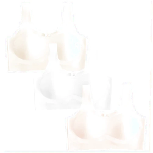 YESLAU Girls Training Bra Teen Kids Sport Bras for 8-10 10-12 12-14 14-16 Seamless Non-detachable Padding