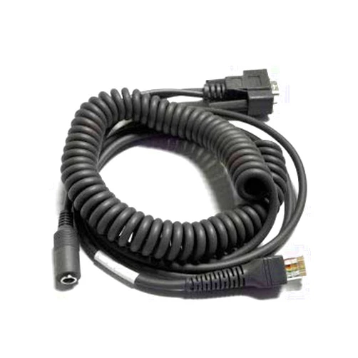 Code CRA-C501 Coiled RS232 Affinity Cable for CR900FD/CR1000/CR1400 Scanner, 8' Length