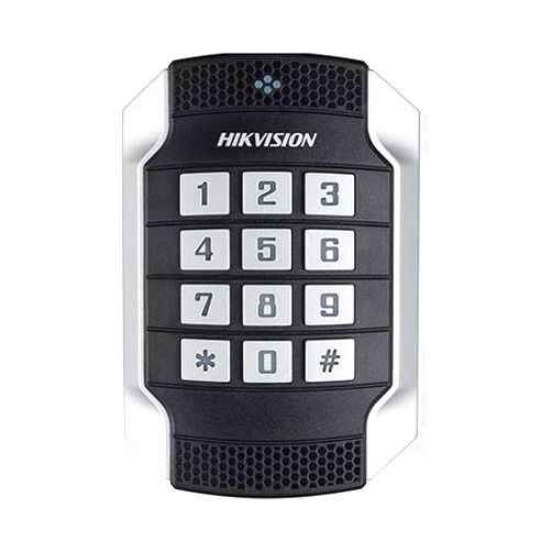 HIKVISION ORIGINAL US VERSION HIKVISION DS-K1104MK Series Vandal-Resistant Mifare Card Reader with Keypad, US Version