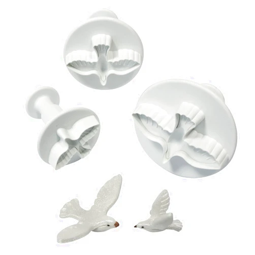 PME Plunger Cutters, Dove, 3-Pack