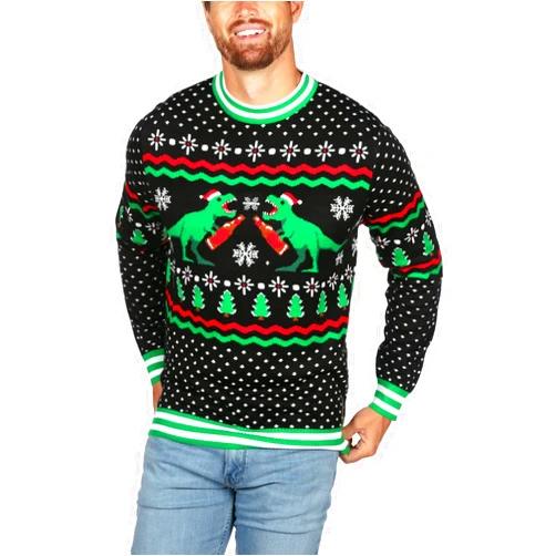 Tipsy Elves Men's Ugly Christmas Sweaters - Funny Christmas Sweaters for Men - Fun Holiday Pullovers