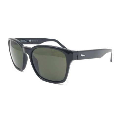 Salvatore Ferragamo Rectangle Sunglasses SF959S 001 Black 55mm 959