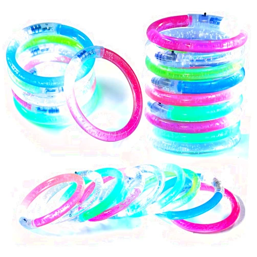 Mikulala 12 Pack LED Bracelets Glow Sticks, Halloween Party Favors, Glow in the Dark Party Supplies for Kids&Adults, Light Up Toys Carnival Birthday Concert Party Games Gifts Accessory