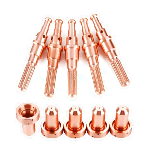 Cocoarm 5Pcs Electrode and Nozzle Tips for Thermal Dynamics Sl60 100 Plasma Torch Plasma Torch Nozzle Tip Consumable Replacement