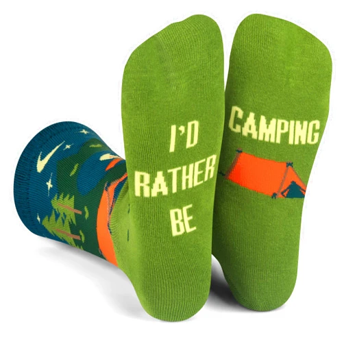 Lavley Outdoors Socks - Hiking and camping gifts for men and women - Great for nature lovers - Holiday or birthday gift