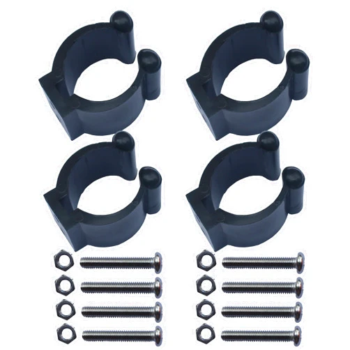 YYST 4 PCS Kayak paddle clip paddle holder paddle keeper VERTICAL MOUNTED NO SIDE MOUNTED