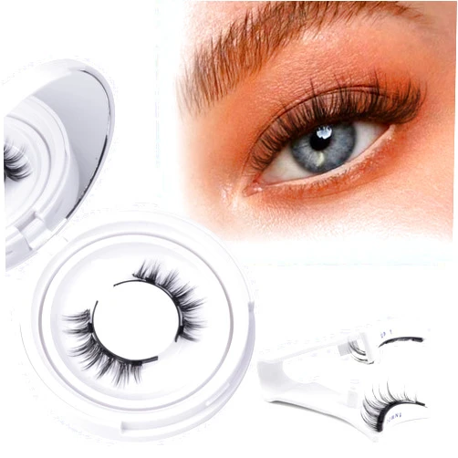 LANFLOWER Magnetic Eyelashes without Eyeliner Reusable Magnetic Lashes Kit Natural Look Magnetic Eyelashes with Applicator No Glue Needed Magnetic Lashes with Magnets Cat Eye False Eyelashes by Lanflower