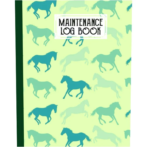 Theresia Schulz Maintenance Log Book: Horses Maintenance Log Book, Repairs And Maintenance Record Book for Home, Office, Construction and Other Equipments, 120 Pages, Size 8