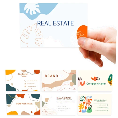 LLmohanzm Minimalist Style Custom Business Cards Small Business Custom Business Cards - Personalized Designs for Variety of Needs (Minimalist Style Template)…