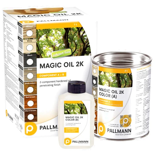 Pallmann Magic Oil 2K 1L - Dark Brown