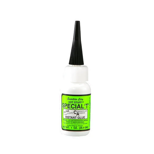 Satellite City Hot Stuff Special T Thick Instant CA Glue, 1oz HST-7T