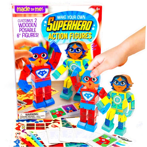 Made By Me Make Your Own Superhero Action Figurines
