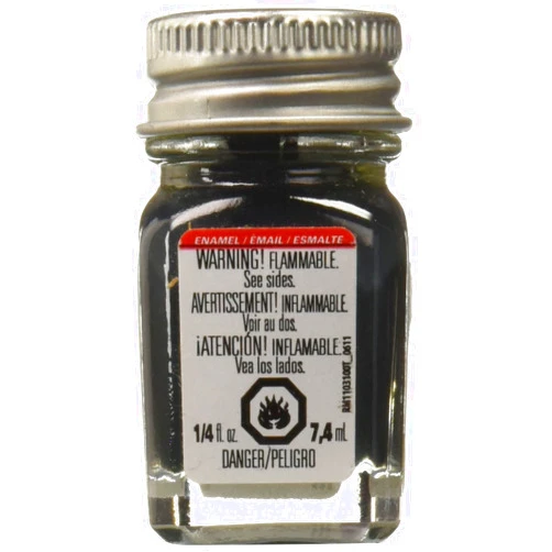 Testors Enamel Paint Open Stock .25oz-Gun Metal Flat