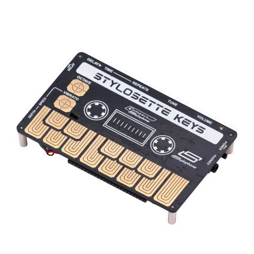 Stylophone Stylosette - Touch Keyboard x Cassette - The Mini Stylophone Keyboard | Synth Musical Instrument | Electronic Synthesizer Keyboard | Cassette Stylophone Instrument Synth