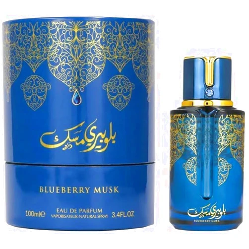 My perfumes Arabiyat Prestige Blueberry Musk For Women and Men (Unisex) Eau de Parfum, 100 ml Made in UAE