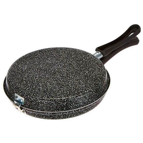 Home Non-Stick Omelet Turner, Stone, Black/Silver, 24 cm