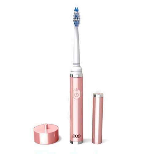 Pop Sonic The Ultimate Pro Toothbrush (Rose Gold) | Rechargeable Toothbrush w/Up to 40,000 Brush Strokes/Minute -Long-Lasting Dupont Nylon Bristles -Teens & Adult Toothbrush