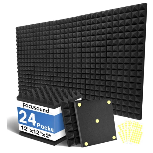 Focusound Acoustic Panels 24 Pack 2