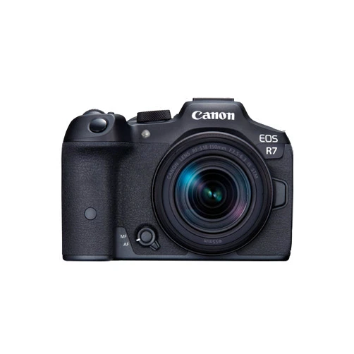 Canon EOS R7 RF-S18-150mm F3.5-6.3 IS STM Lens Kit, Mirrorless Vlogging Camera, 32.5 MP Image Quality, 4K 60p Video, DIGIC X Image Processor, Dual Pixel CMOS AF, Subject Detection, Content Creators