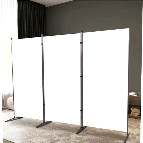 NC YASRKML 3 Panel Room Divider, Folding Privacy Screen for Office, Partition Room Separators, Freestanding Room Fabric Panel 102x71.3, Beige, (RD202104)
